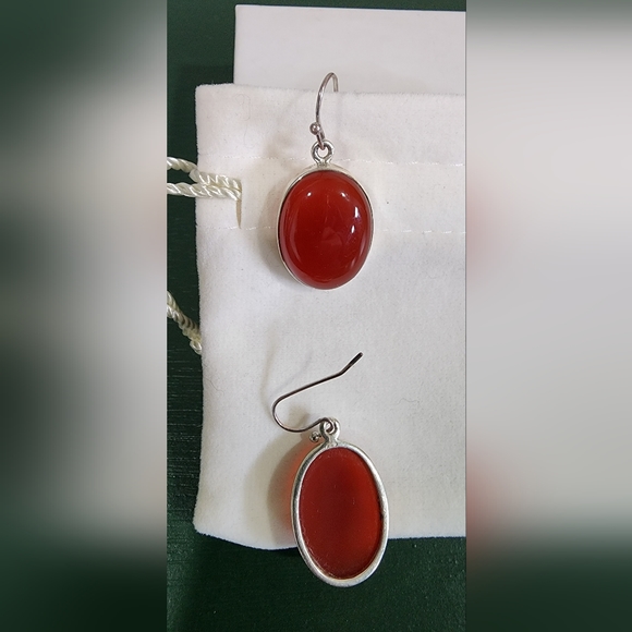 Carnelian Earrings - Picture 3 of 4